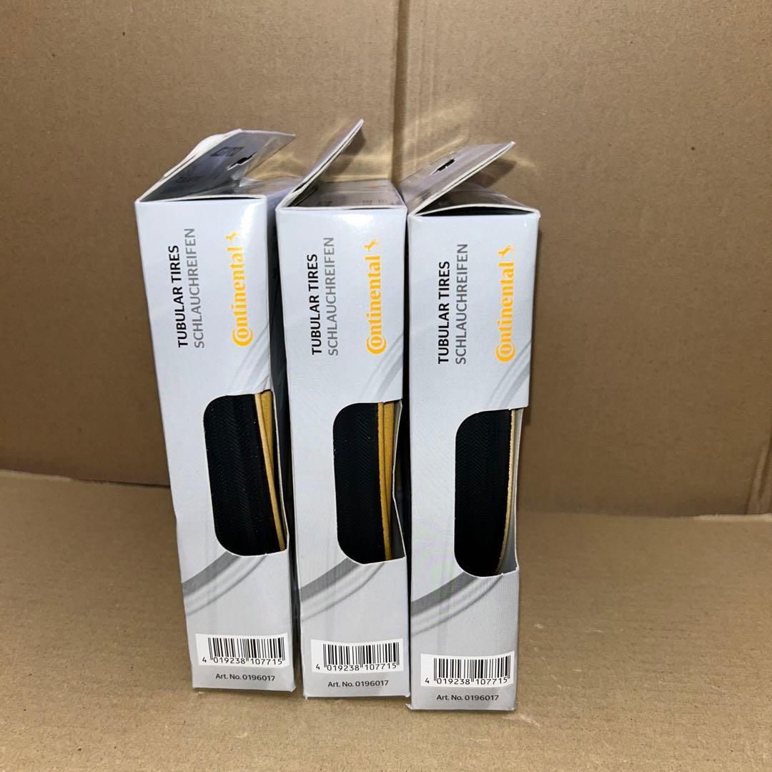 3点セット　コンチネンタル　ロードタイヤ Giro Tubular 28x 22