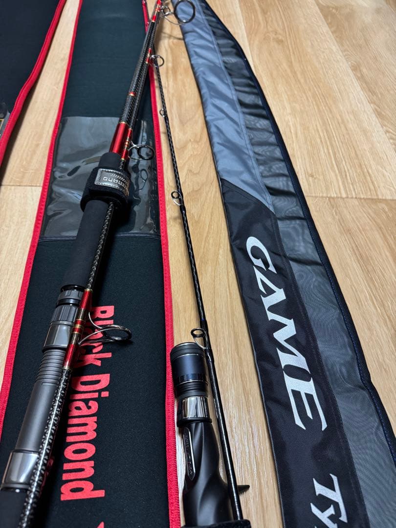 3本セット　ウォーターランド　ブラックダイヤモンド S803C S837他シマノ