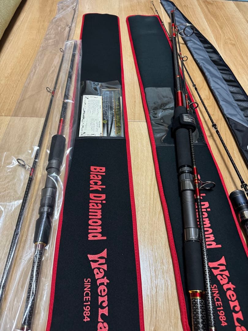 3本セット　ウォーターランド　ブラックダイヤモンド S803C S837他シマノ