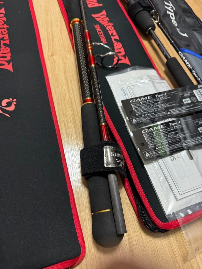 3本セット　ウォーターランド　ブラックダイヤモンド S803C S837他シマノ