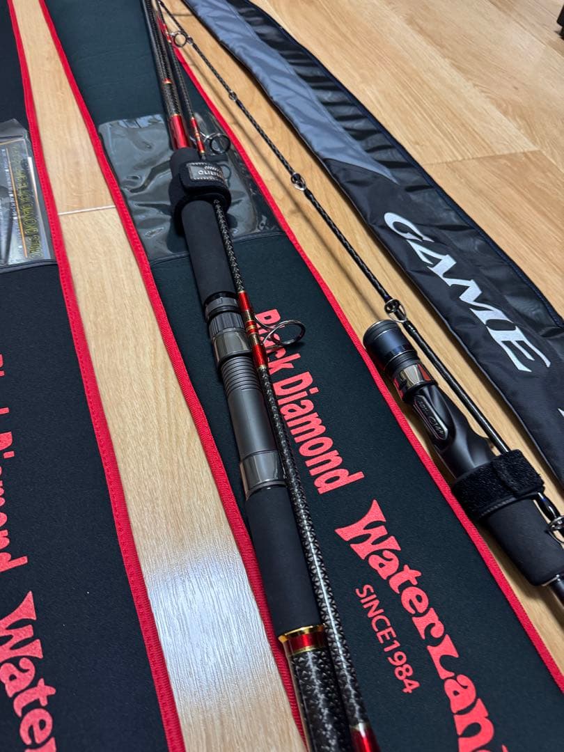 3本セット　ウォーターランド　ブラックダイヤモンド S803C S837他シマノ