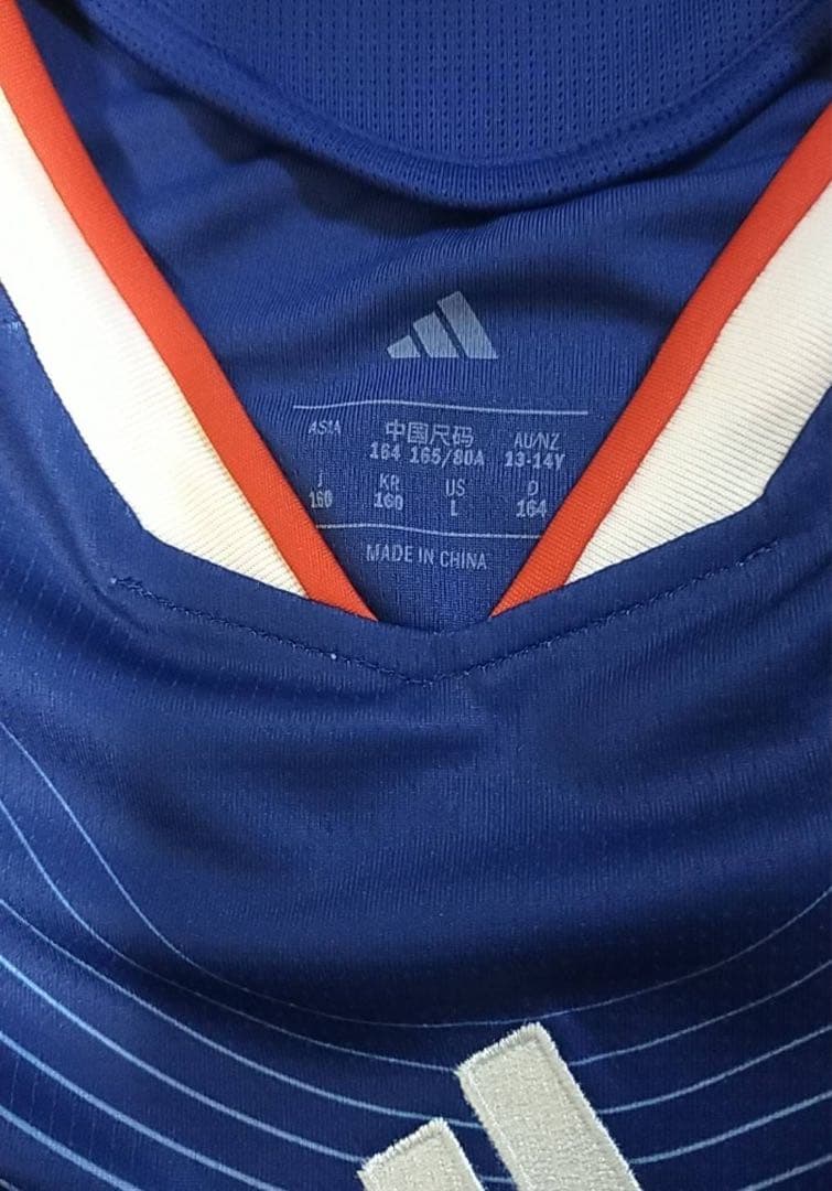 adidas 2026サッカー日本代表ユニフォーム 160