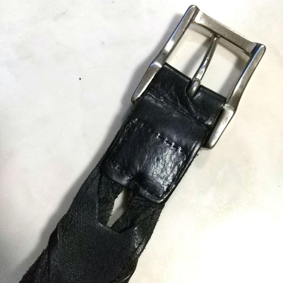 Y's ワイズ レア レザーベルト ヨウジヤマモト 日本製 上質レザー