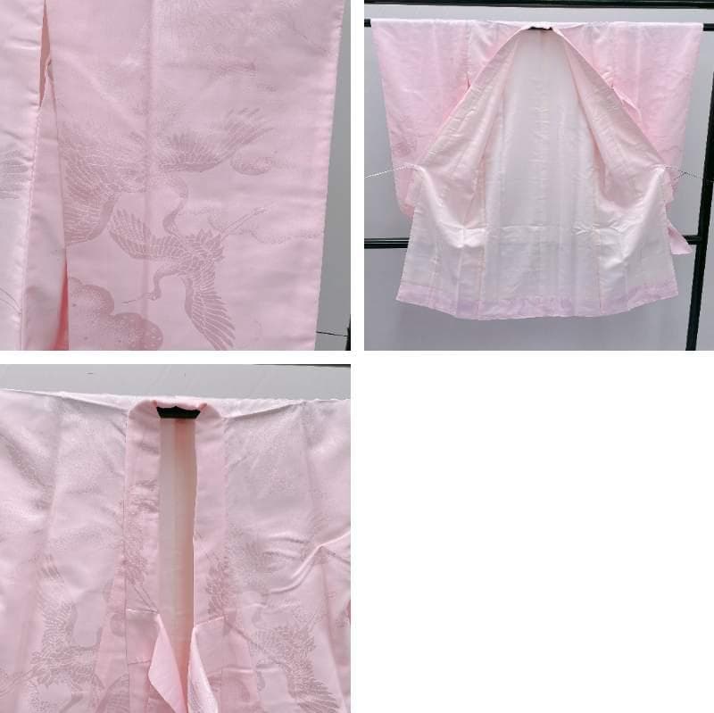 Y☆4009☆ 子供着物 七五三 女の子 四つ身 襦袢付き - メルカリ