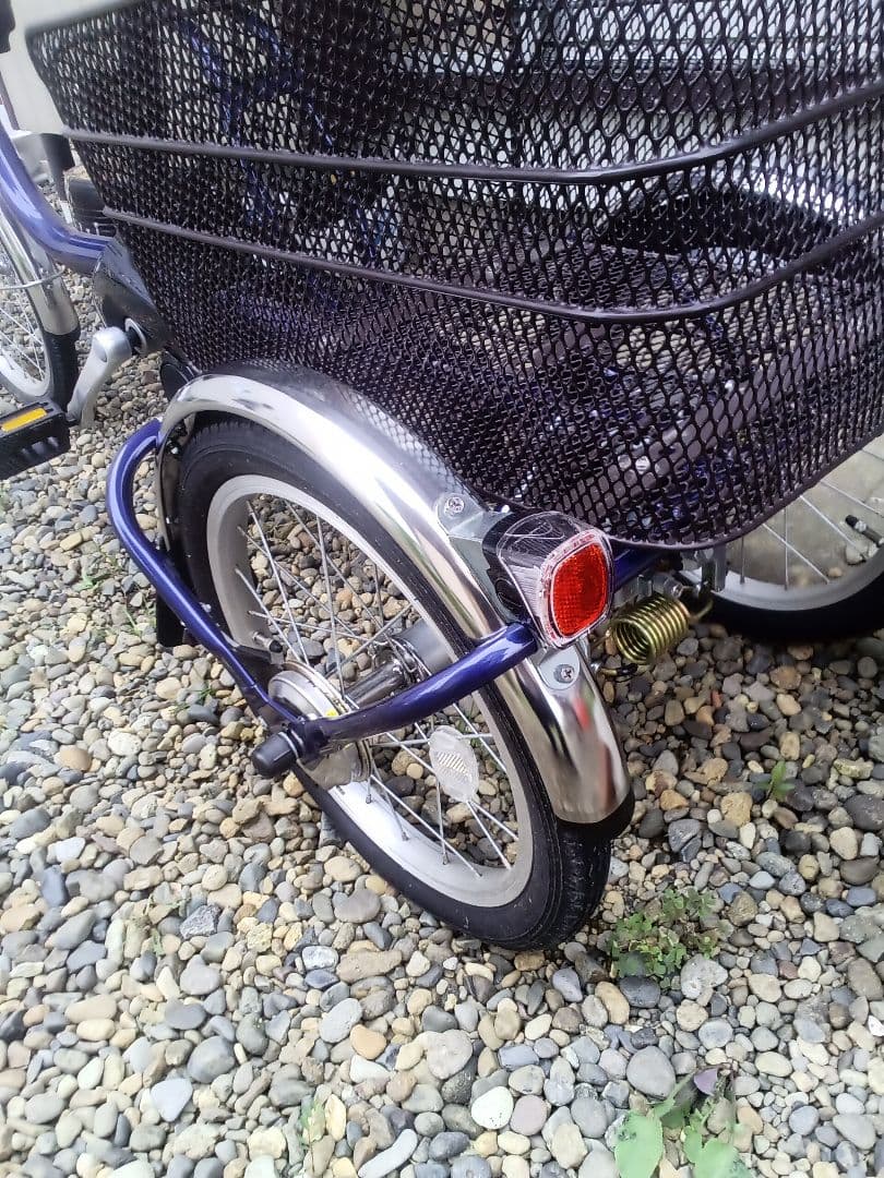 新品同様Panasonic電動アシスト三輪自転車ビビライフ