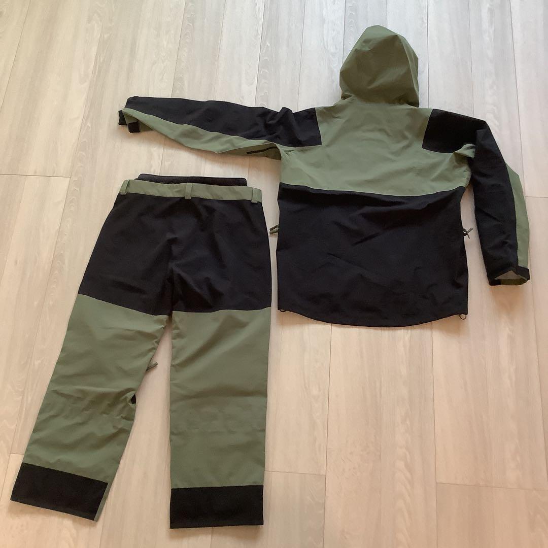 043 YUKI NEMAKI スノーボードウエアーセットアップL上下セット