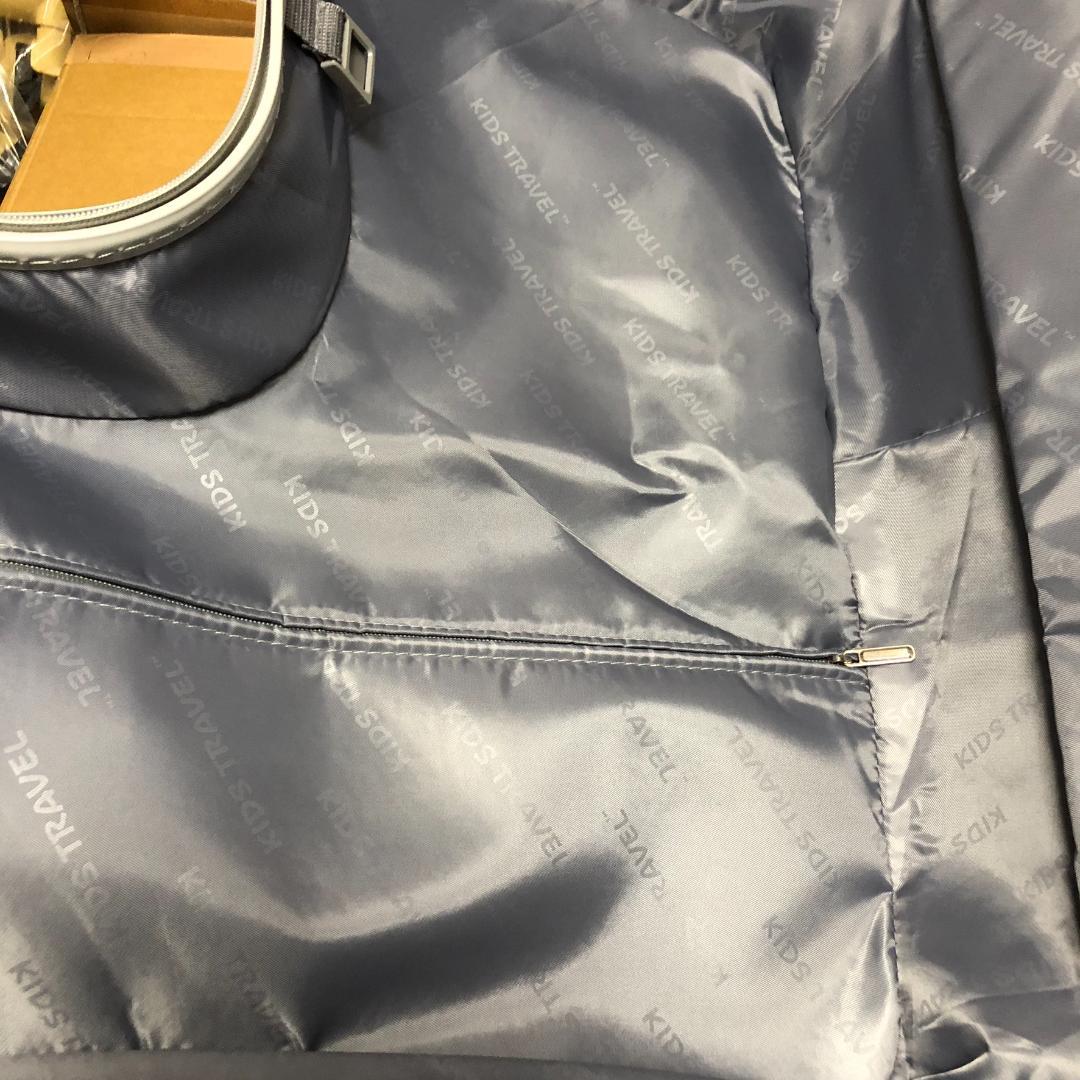 【中古】子供が乗れるキャリーケース キッズトラベル Mサイズ ピンクZ4