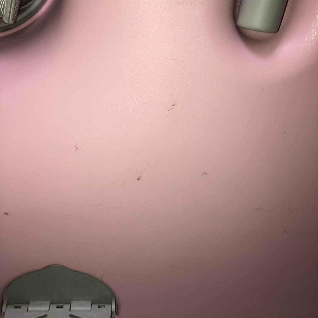 【中古】子供が乗れるキャリーケース キッズトラベル Mサイズ ピンクZ4