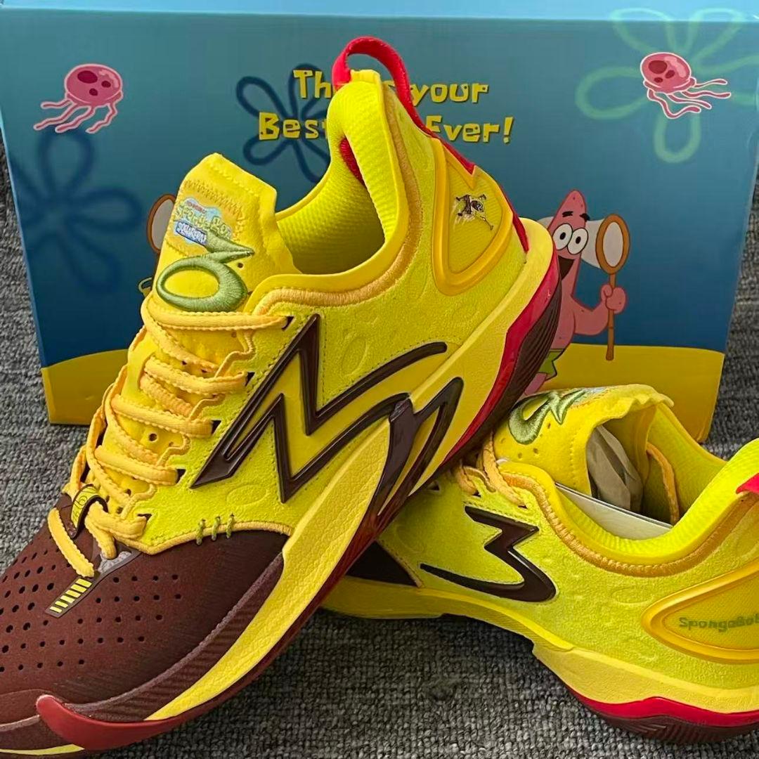 361° Big3 6.0 Pro\"スポンジボブ\"バッシュ US9