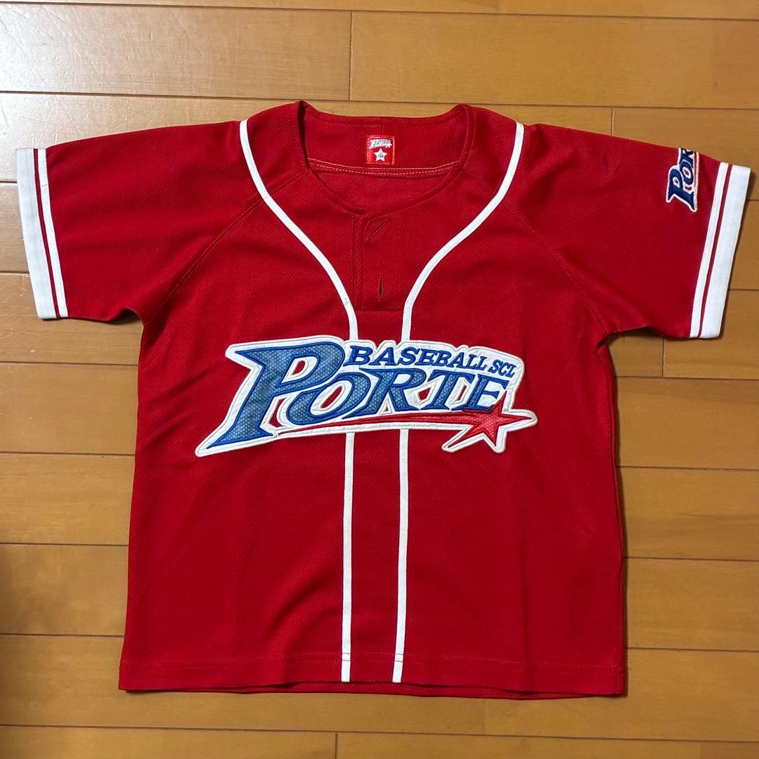 中古 ポルテ 野球 ユニフォーム 130サイズ 7点セット