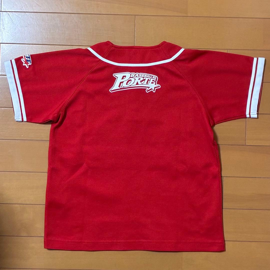 中古 ポルテ 野球 ユニフォーム 130サイズ 7点セット