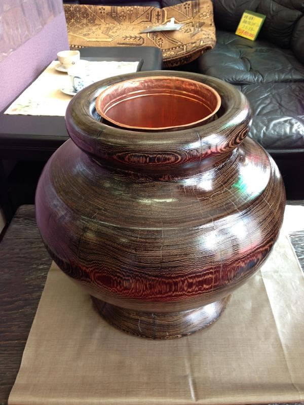 ★ラッキー特価！★ タガヤサン（鉄刀木）45cm 　特大壷