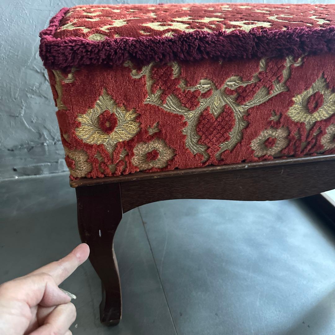 お値下げ‼️ヴィンテージ スツール ベンチ 金華織のような お値下げ
