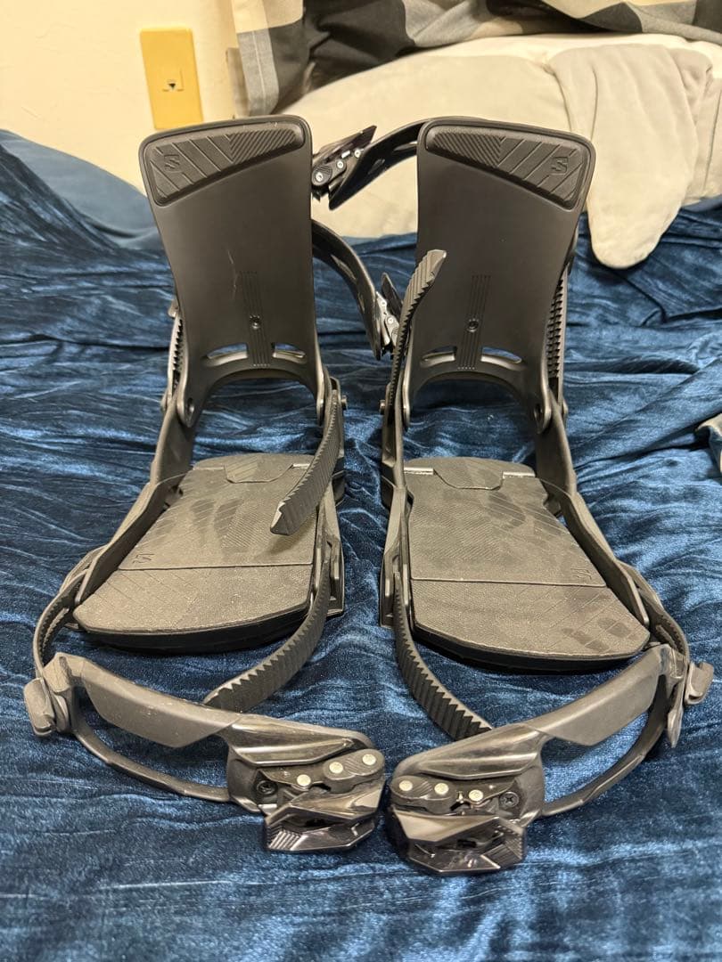 SALOMON スノーボードビンディング ブラック