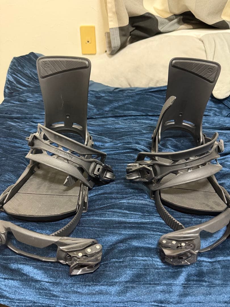 SALOMON スノーボードビンディング ブラック