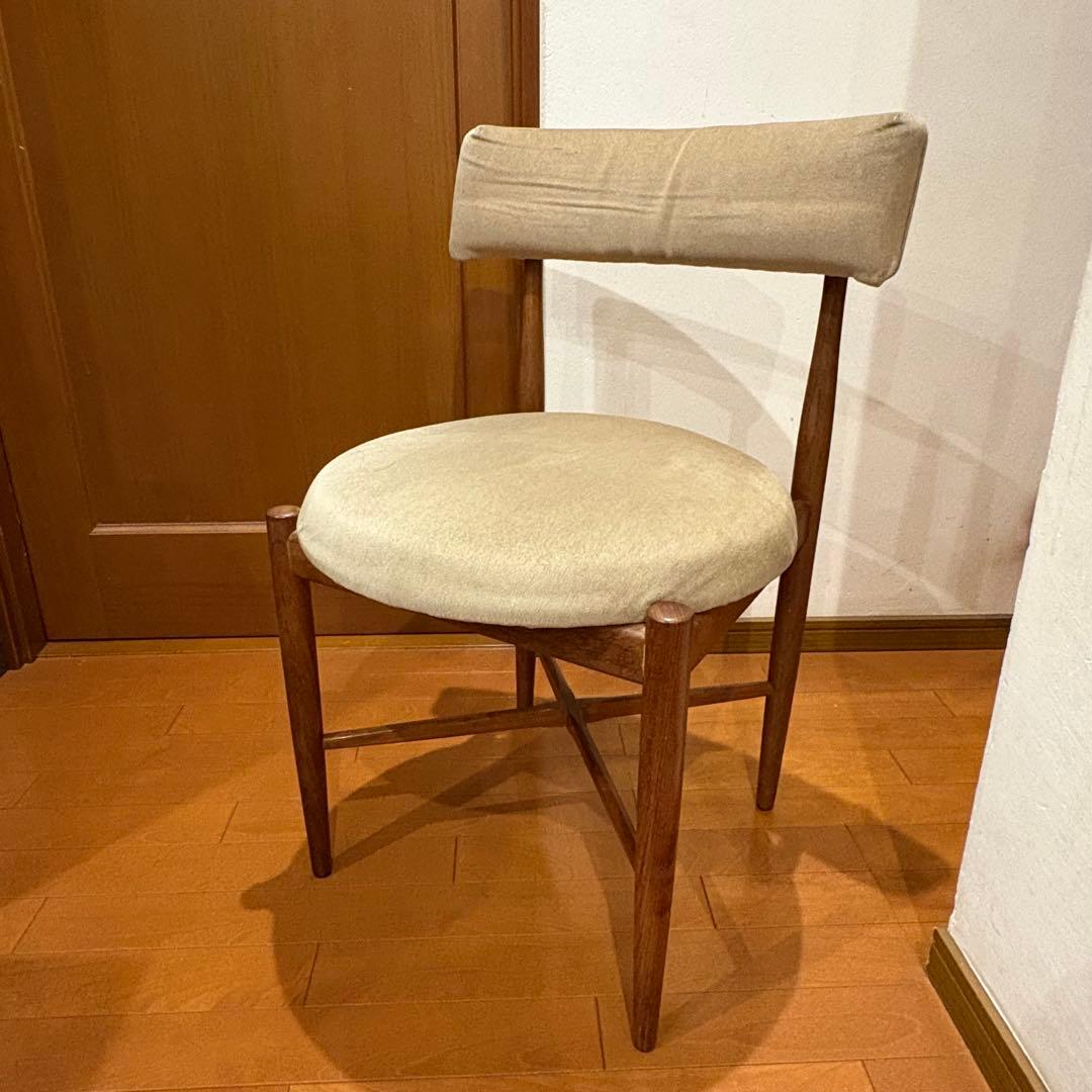 G-PLAN ジープラン フレスコ ダイニングチェア4脚セット　引き取り歓迎