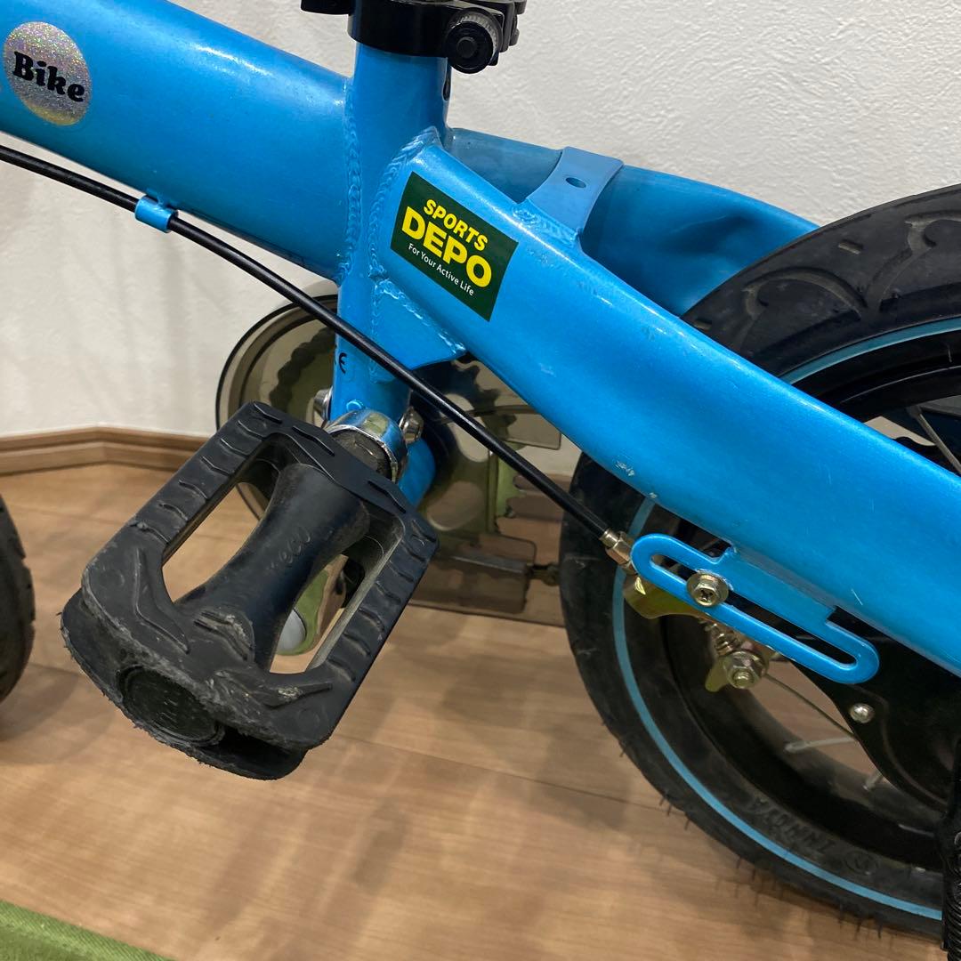 へんしんバイク 12インチ スポーツデポ限定色 水色 - メルカリ