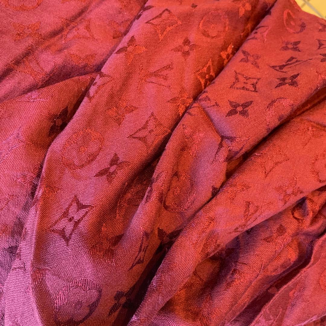 LOUIS VUITTON 大盤ストール　ショール　マフラー