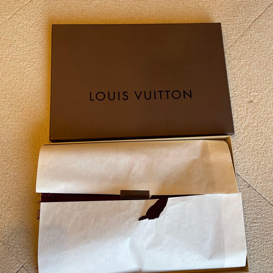 LOUIS VUITTON 大盤ストール　ショール　マフラー