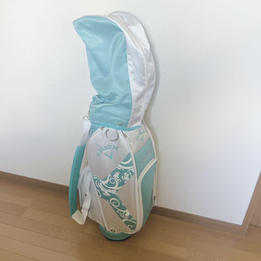 K276 Callaway レディースキャディバッグ ソレイユ マリンブルー