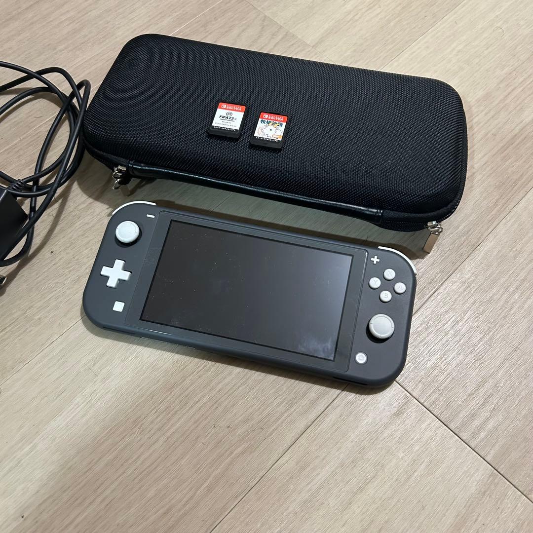 Nintendo Switch Lite グレー 本体 + 付属品