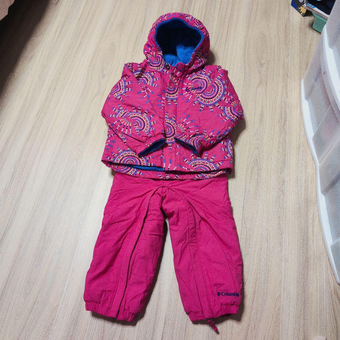 Colombia キッズ　ベビー　スキーウェア スノーウエア ３Ｔ　２Ｔ　９０