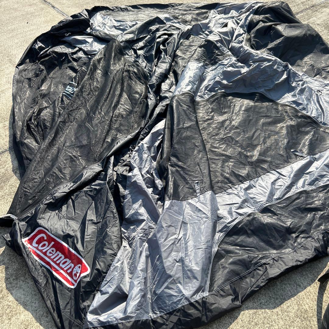 タフスクリーン2ルームハウスMDX＋　コールマン　テント　ダークルーム