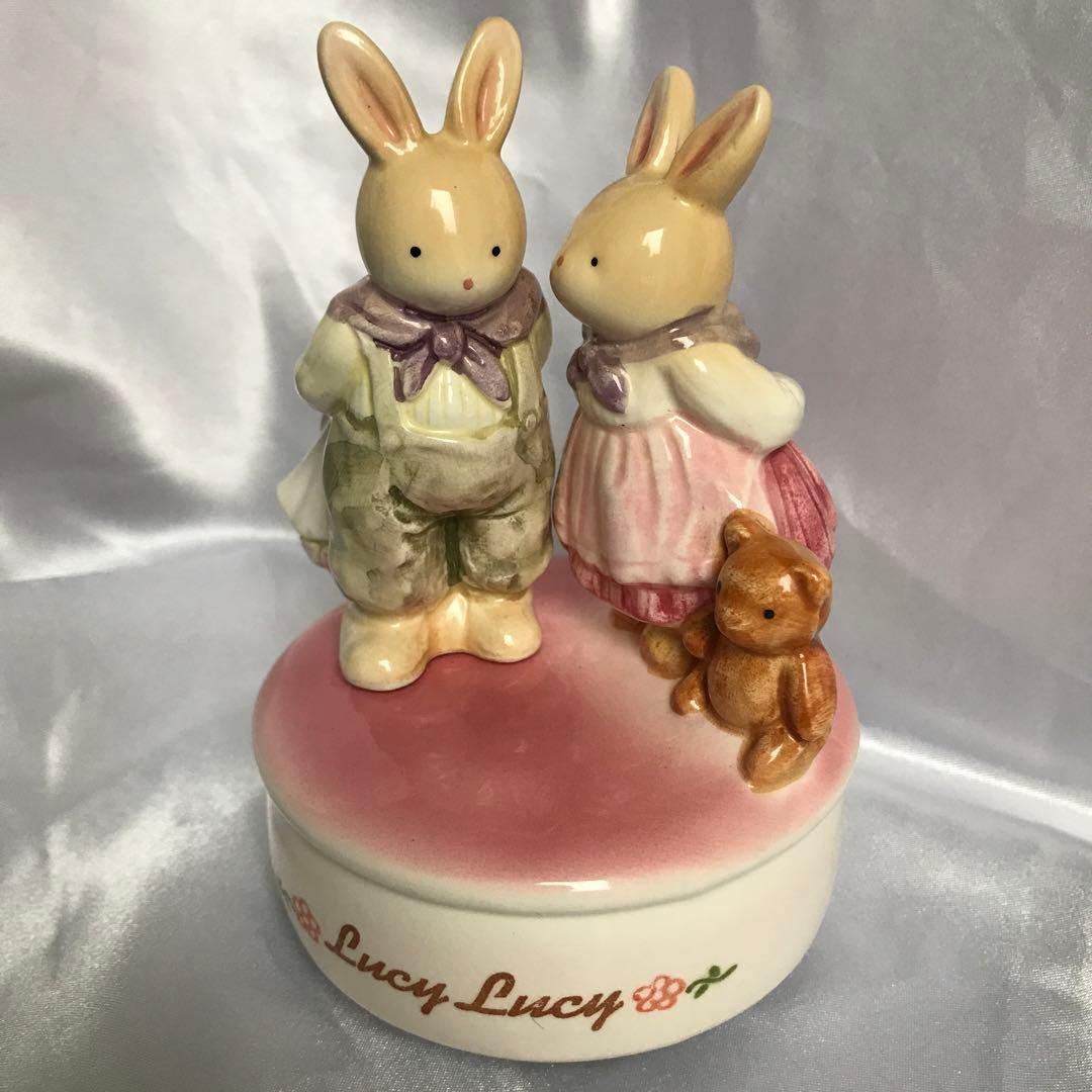 セキグチオルゴール ルーシールーシーうさぎ 昭和レトロ - メルカリ