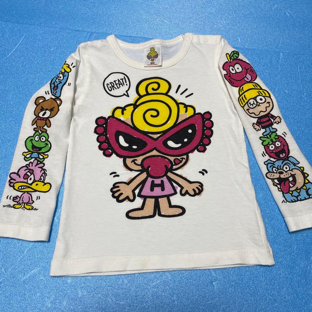 美品ヒステリックミニ☆ミニーちゃんキャラクター勢揃い！お袖の可愛い