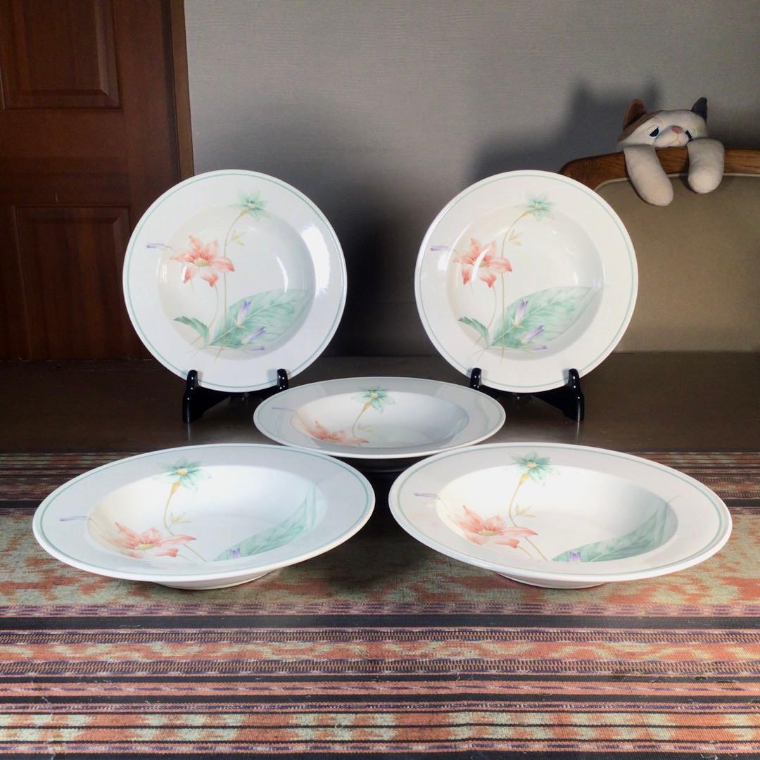 プレうー特価』 MIKASA ミカサ パスタ・カレー・スープ皿 5枚 - メルカリ