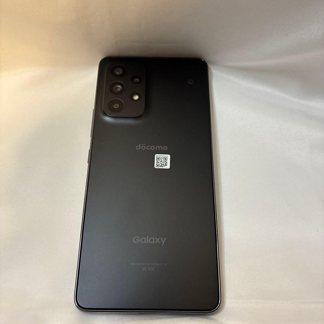 【SIMフリー】 Galaxy A53 5G 128GB ブラック SC-53C