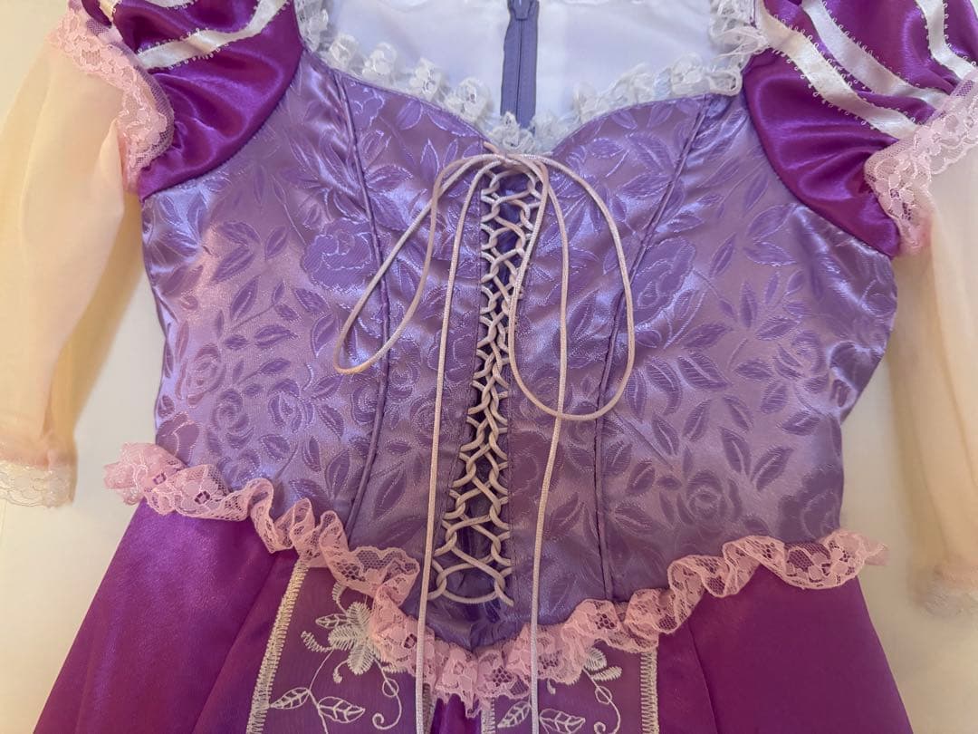 ビビデバビデブティック　ラプンツェル　ドレスセット　120 ディズニー