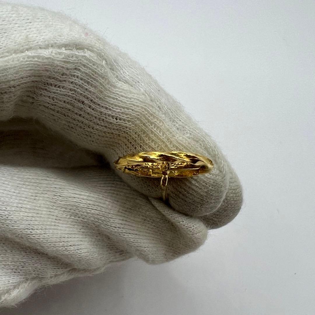 【極美品】シャネル ピンブローチ ココマーク ゴールド サークル