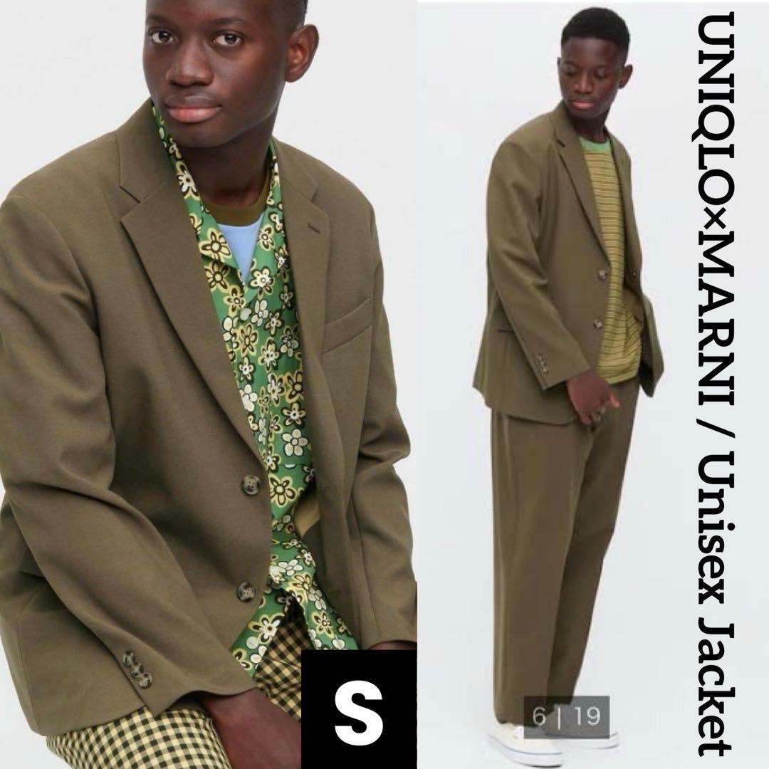 ユニクロ マルニ MARNI ／ユニセックス ジャケット カーキ UNIQLO