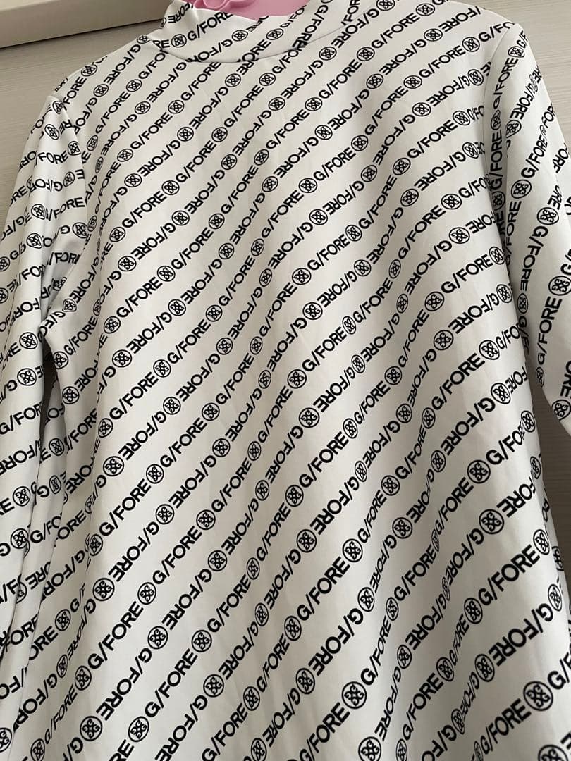 正規品G/FORE ロゴプリント長袖シャツ