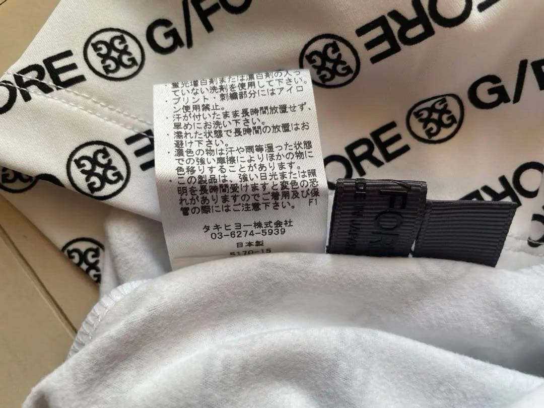 正規品G/FORE ロゴプリント長袖シャツ