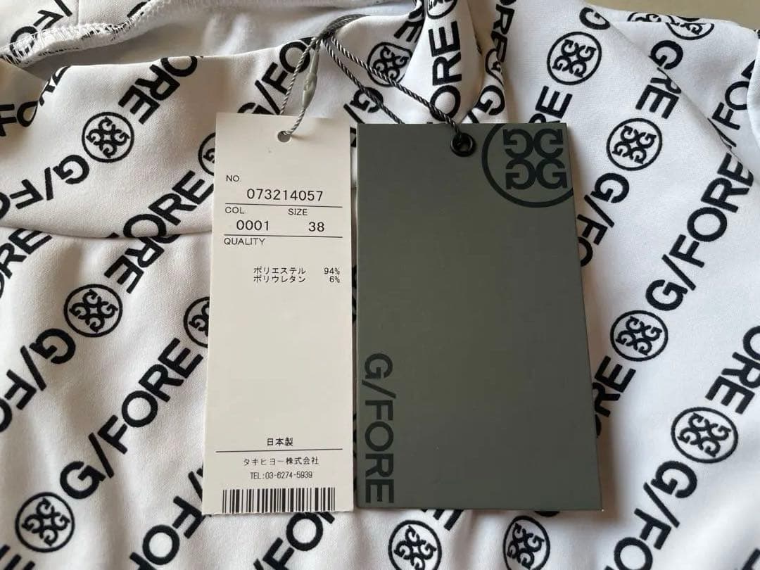 正規品G/FORE ロゴプリント長袖シャツ