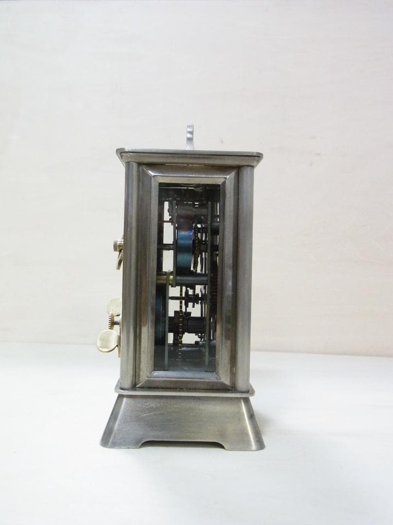 精工舎　機械式置時計　呼鈴付目覚　大正時代　稼働品