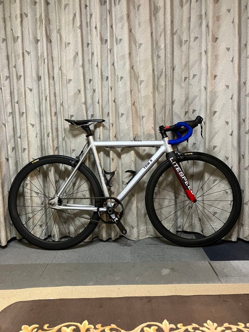 お値下げ！シングルスピードバイク　ピスト　フレームセット　中古品