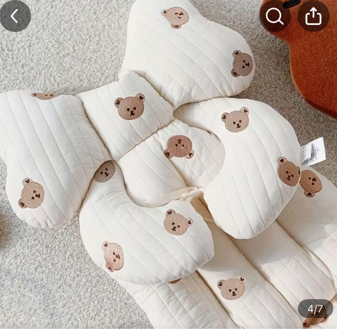 【美品】エールベベ　チャイルドシート　クルットRザ・ファースト2 パールベージュ