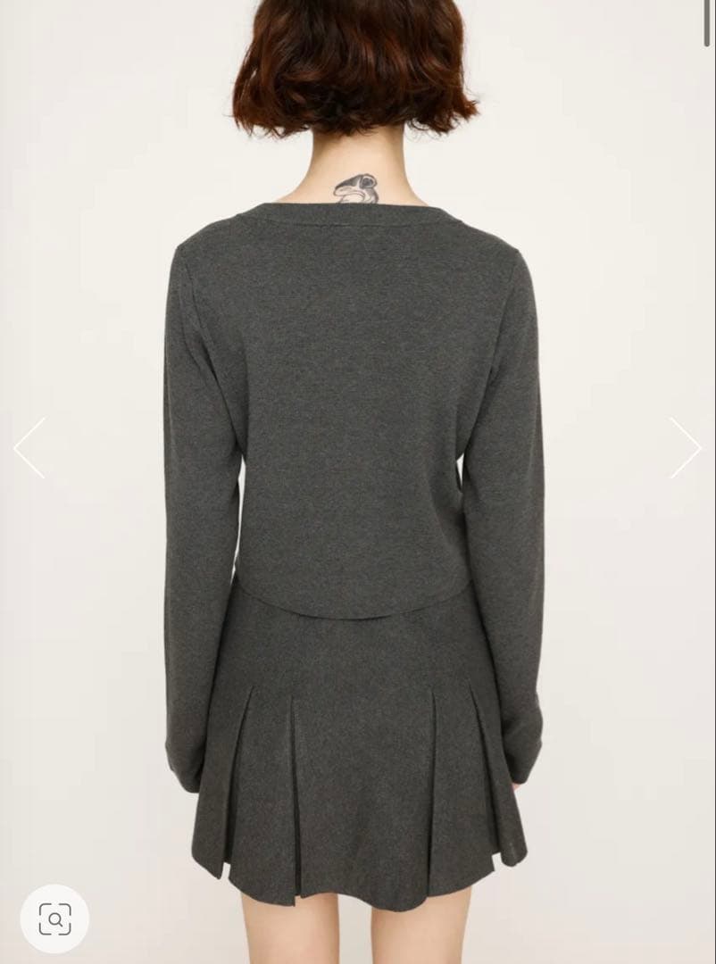 ⚠️最終値下げSLYMILANO RIB PLEATS 2P(T.GRY)