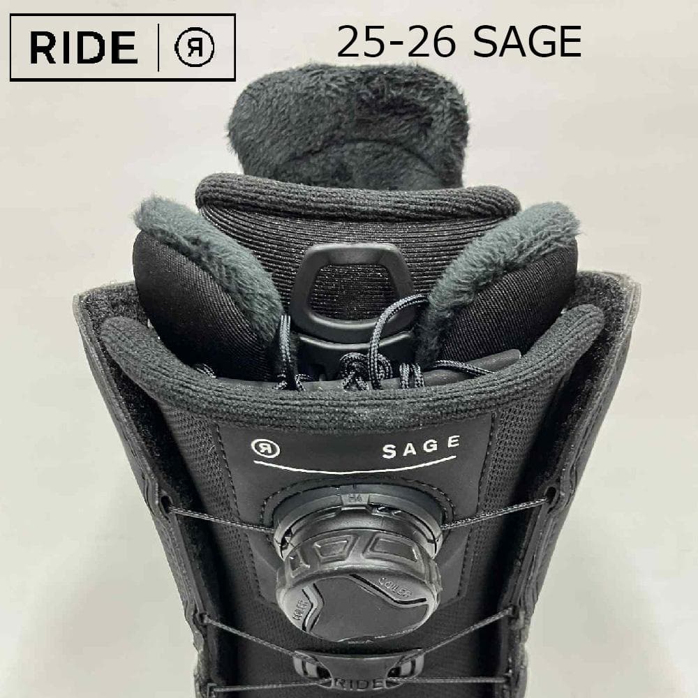 【新品】25-26 RIDE SAGE 23.5cm 女性用スノーボードブーツ