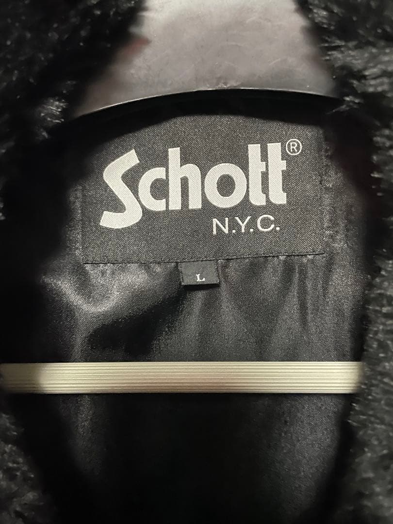 【生産終了】Schott ファーコート 【L】WN.Y.C DLSM