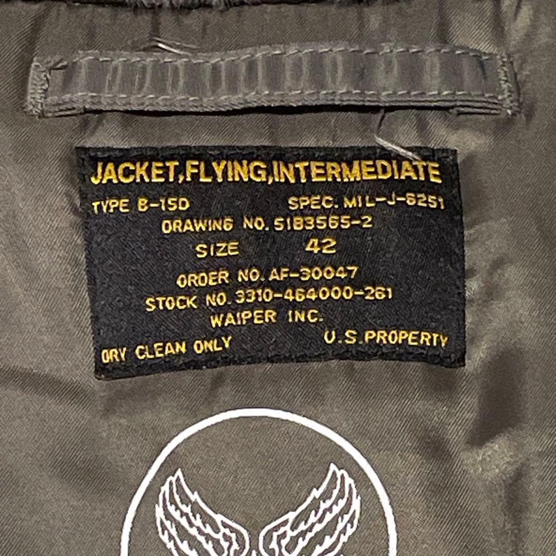 今期完売★良品★WAIPER.inc ワイパーインク★B-15D★XL★42