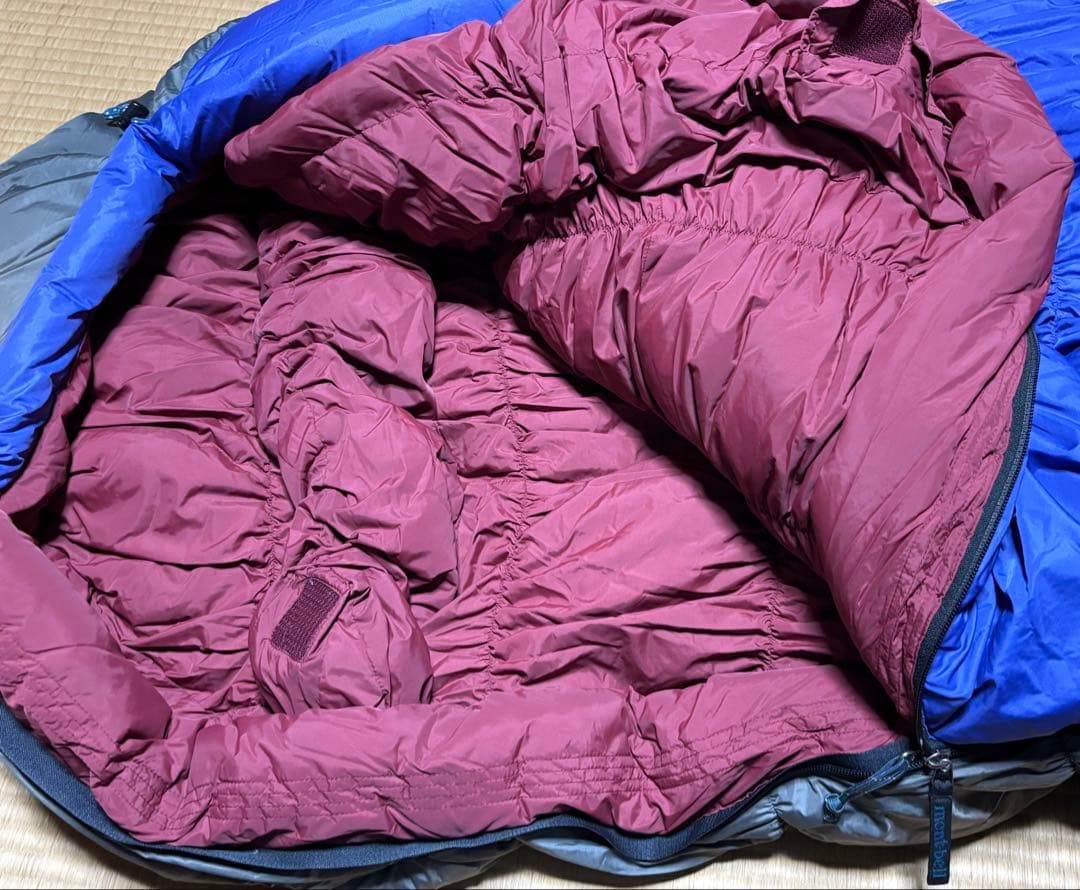 モンベル mont-bell ダウンハガー #0 シュラフ 寝袋