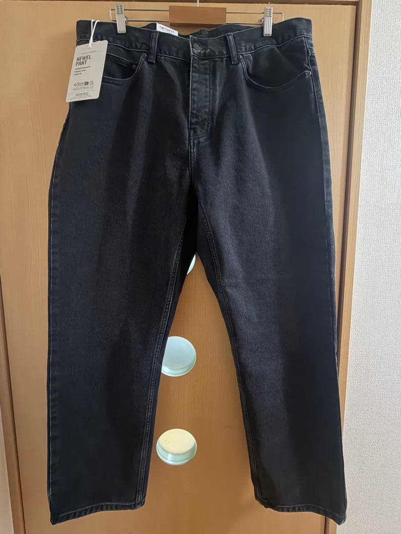 新品未使用Carhartt NEWEL PANT W38ブラック