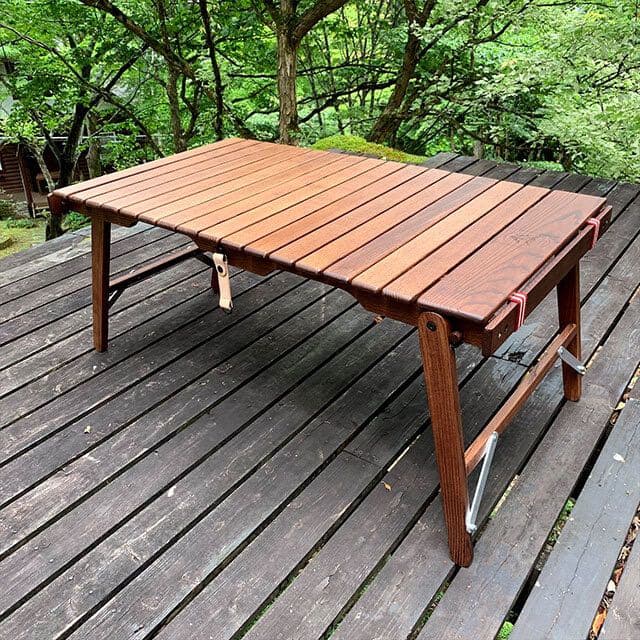 BLACK DESIGN ウッドロールテーブル 樹燕 ジュエン