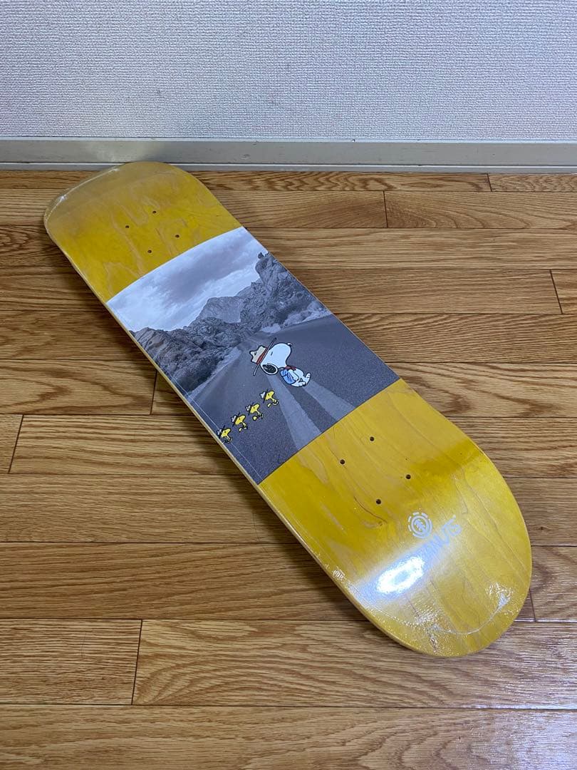 ELEMENT / PEANUTS / スケートボードデッキ / 8.25インチ