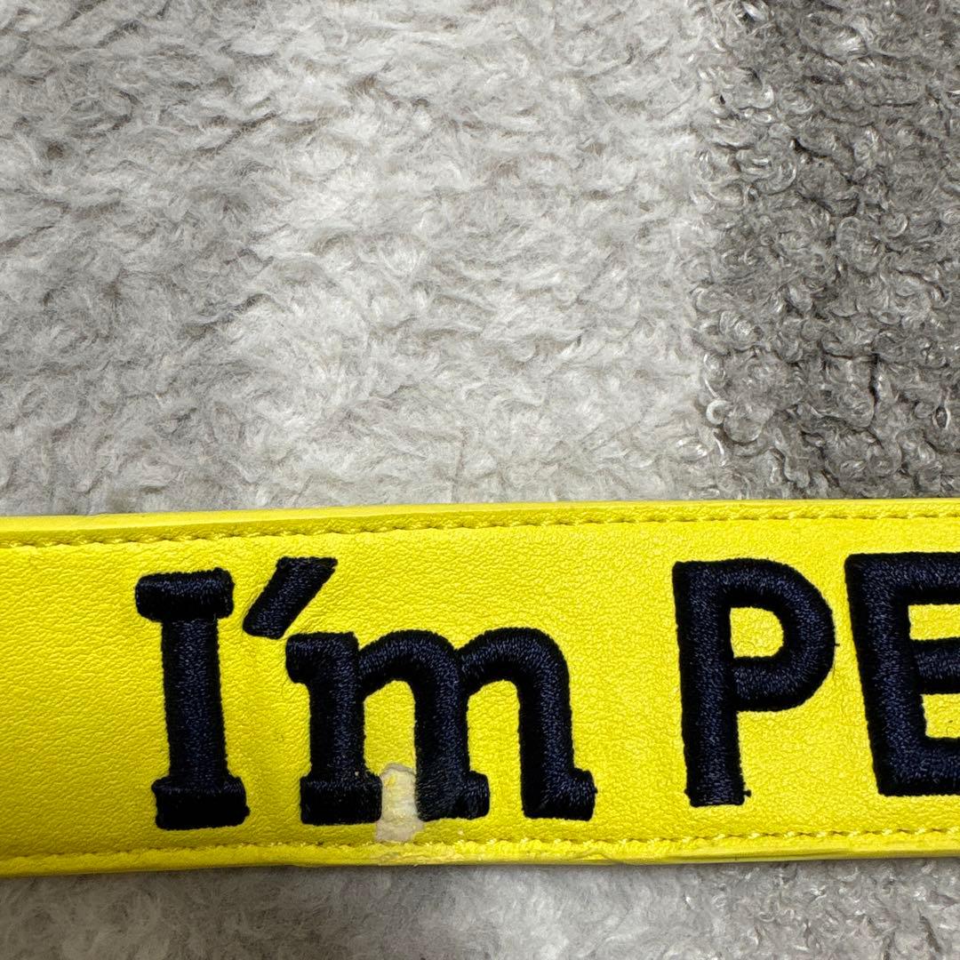 パーリーゲイツ ベルト 全長89㎝ ロゴ刺繍 イエロー レディース ゴルフ