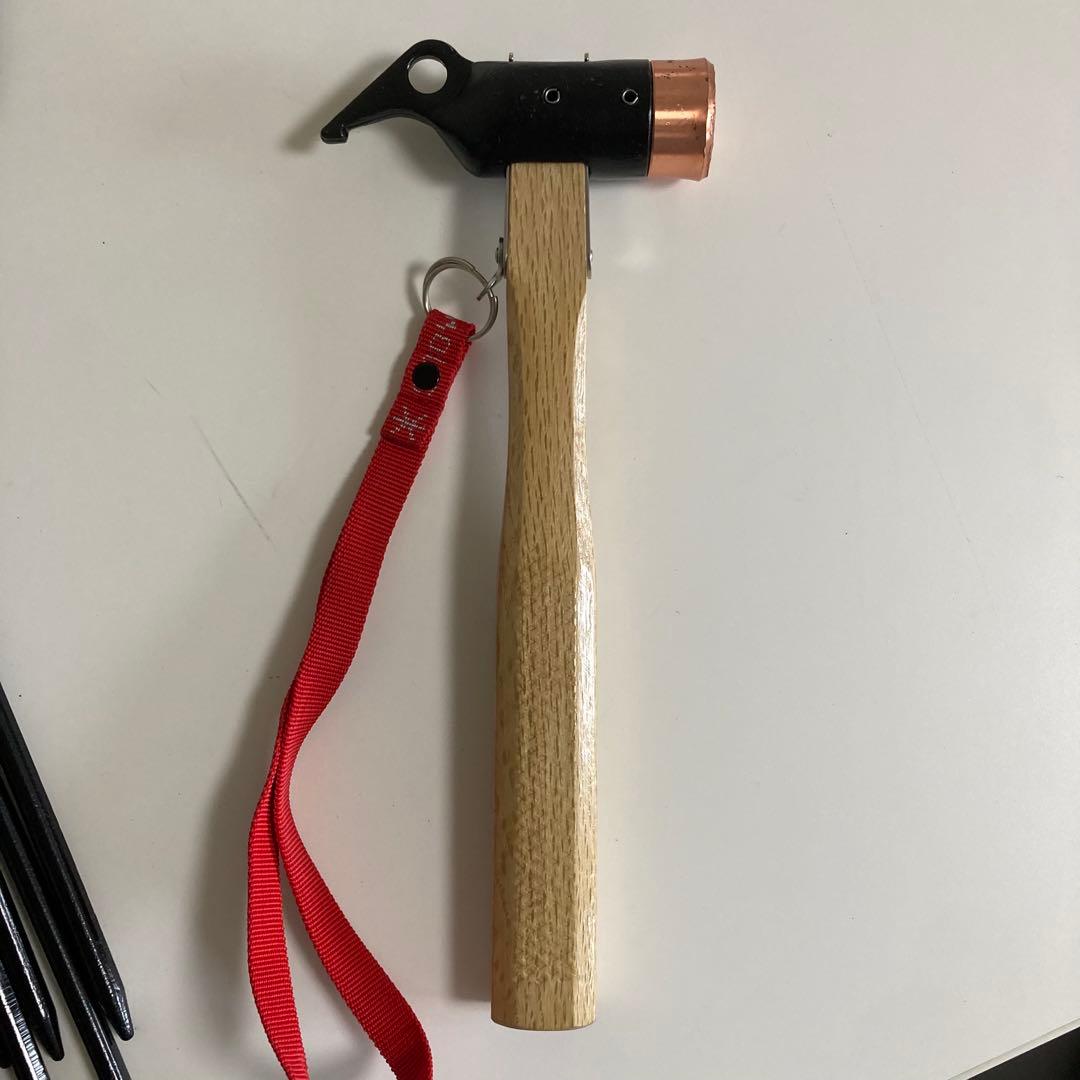 大量‼️スノーピーク ペグ 42本 ハンマー付き まとめ売り